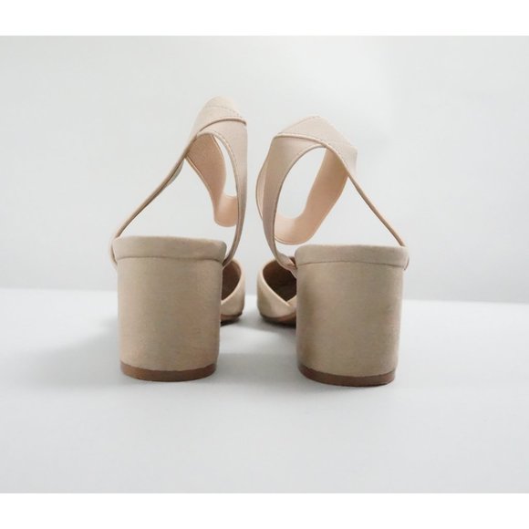 Dream Pairs Chunky Heels, Ankle Straps, Nude - Picture 3 of 7